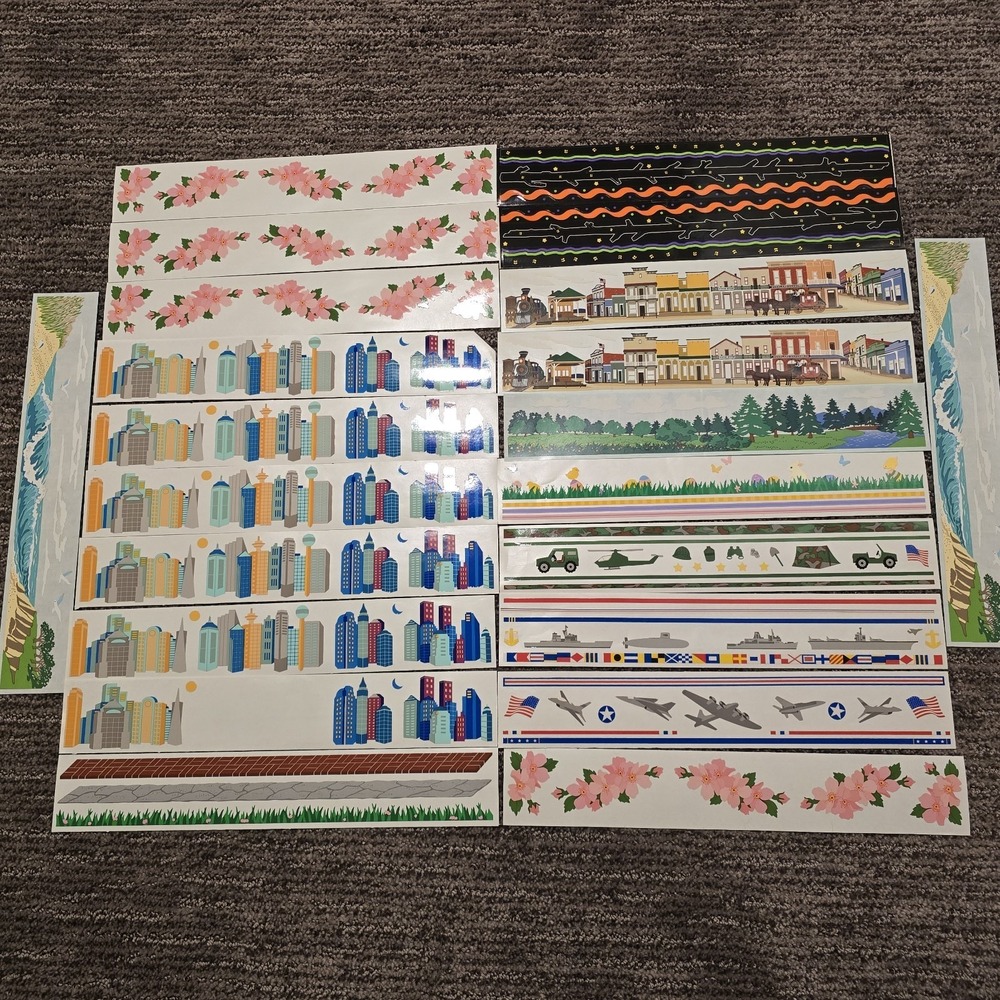 36 Mrs. Grossmans Design Lines & Other Brands Lot Retired Vtg Birthday Beach